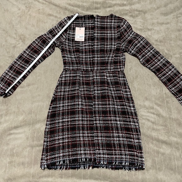 NWT Missguided Tweed MIDI dress - Picture 2 of 4